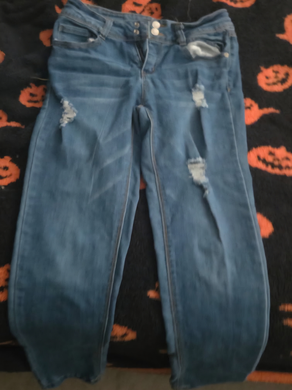 Wallflower Distressed Blue Kids Jeans